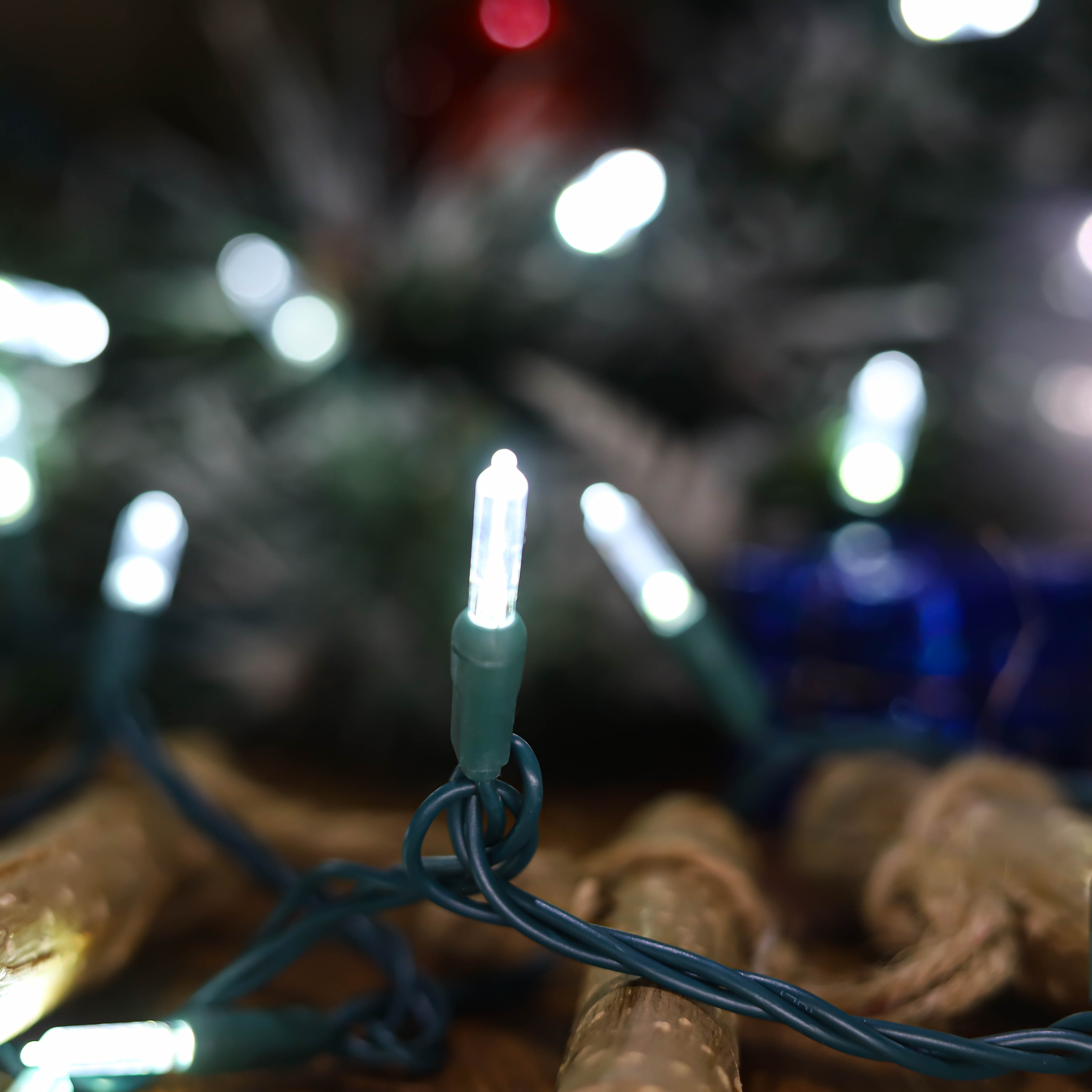 La ficelle d'UL de T5 LED allume l'usage extérieur blanc froid réglé par lumière de Noël
