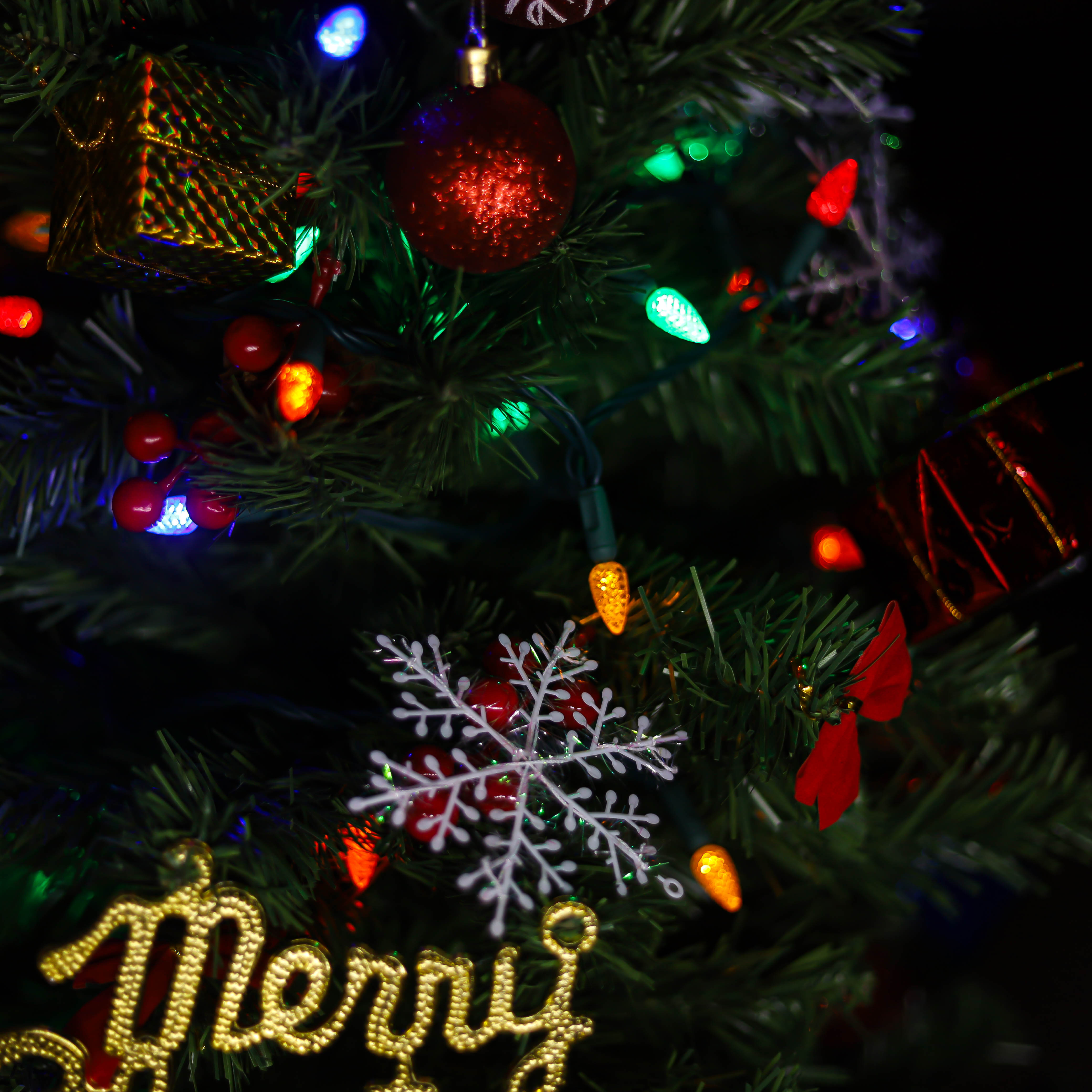 La ficelle de l'UL C3 LED allume la lumière multi de Noël de couleur extérieure