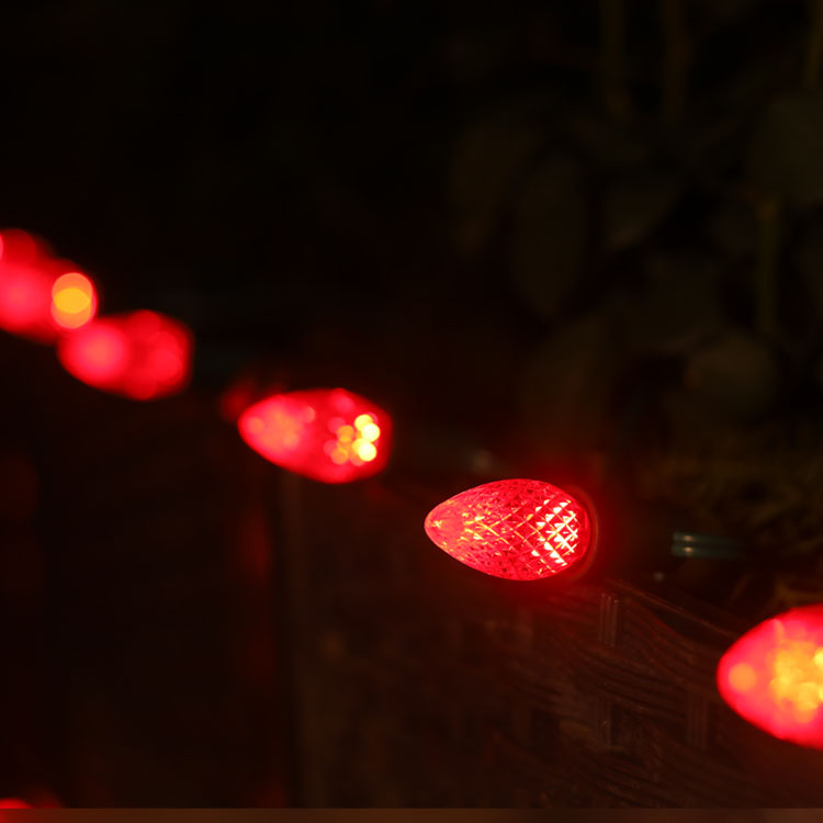 Ampoules de remplacement à LED rouges étanches pour l'intérieur et l'extérieur