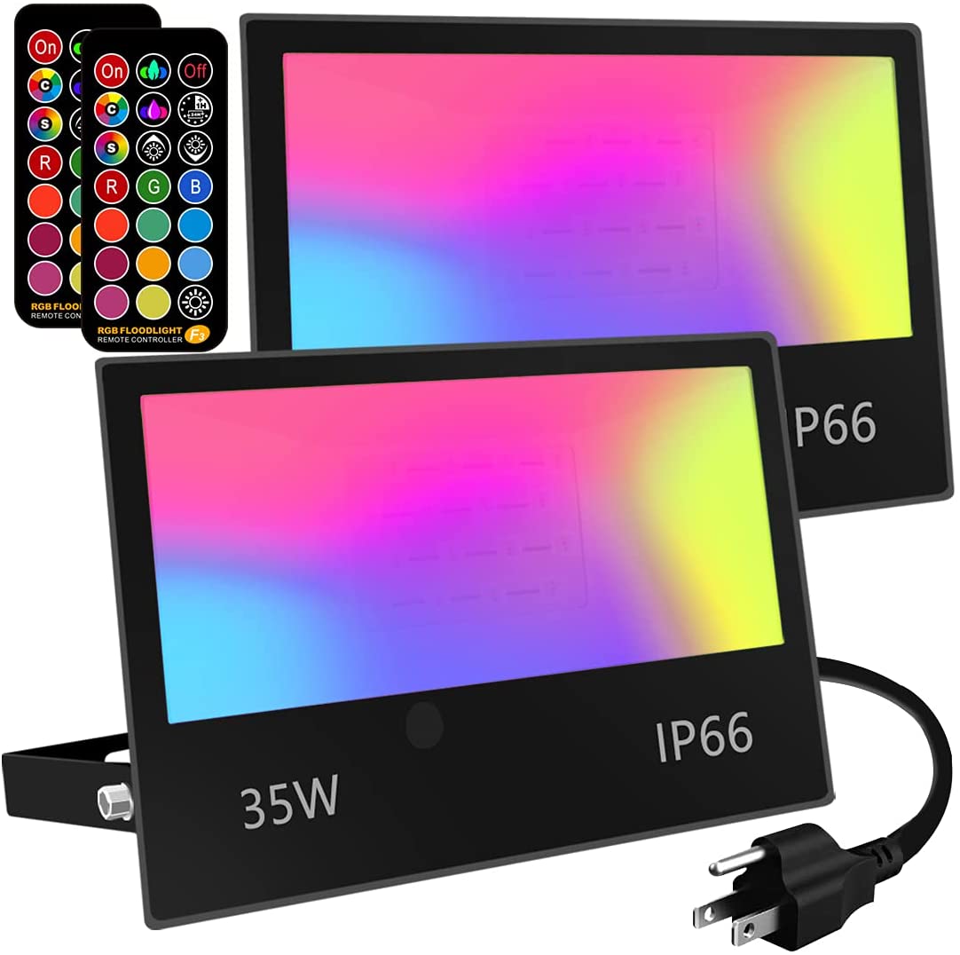 Projecteurs LED RVB 35 W