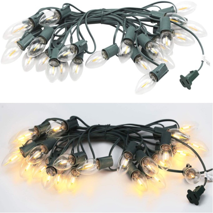 Ampoules LED à filament C9 E17