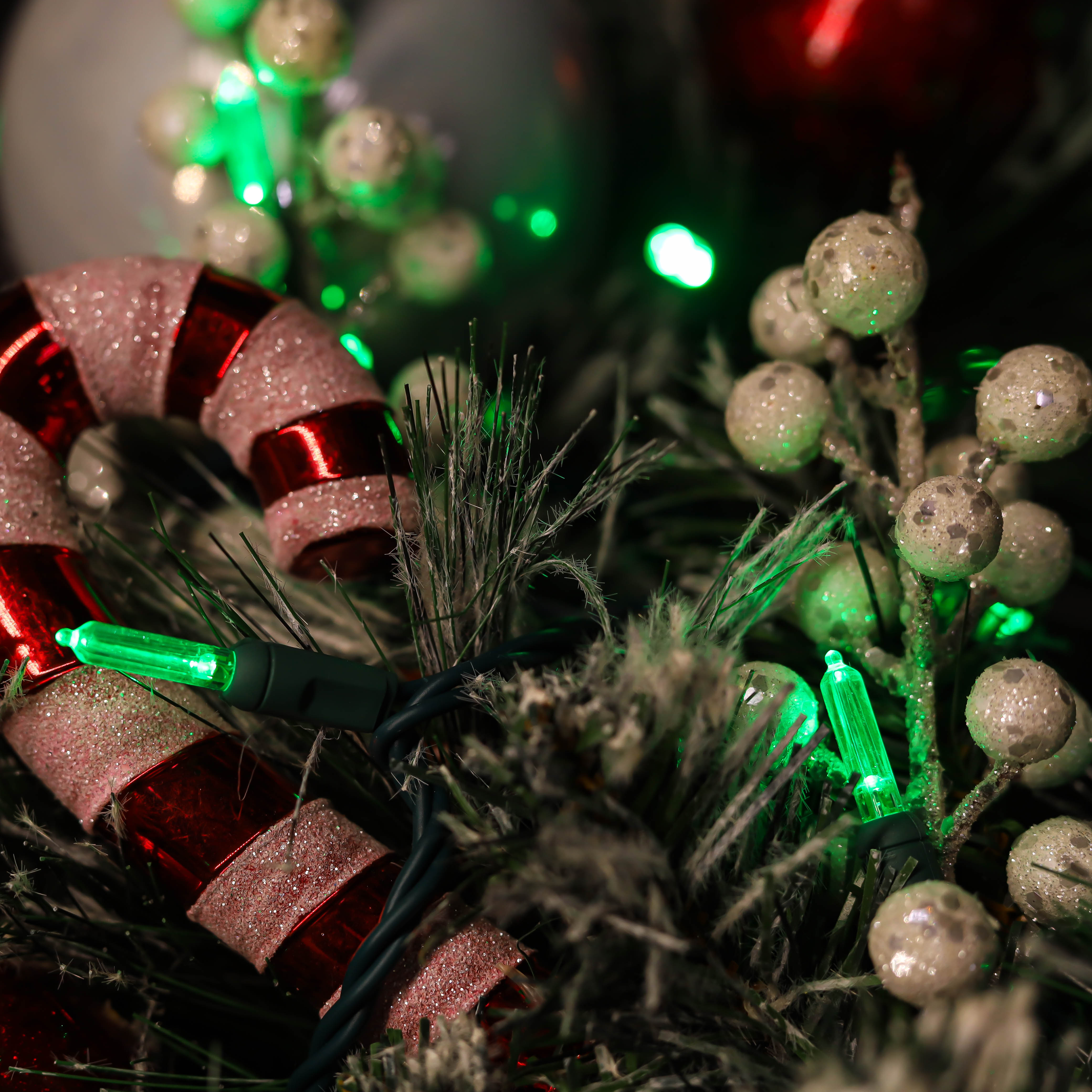 Ul T5 Green Christmas LED Lights