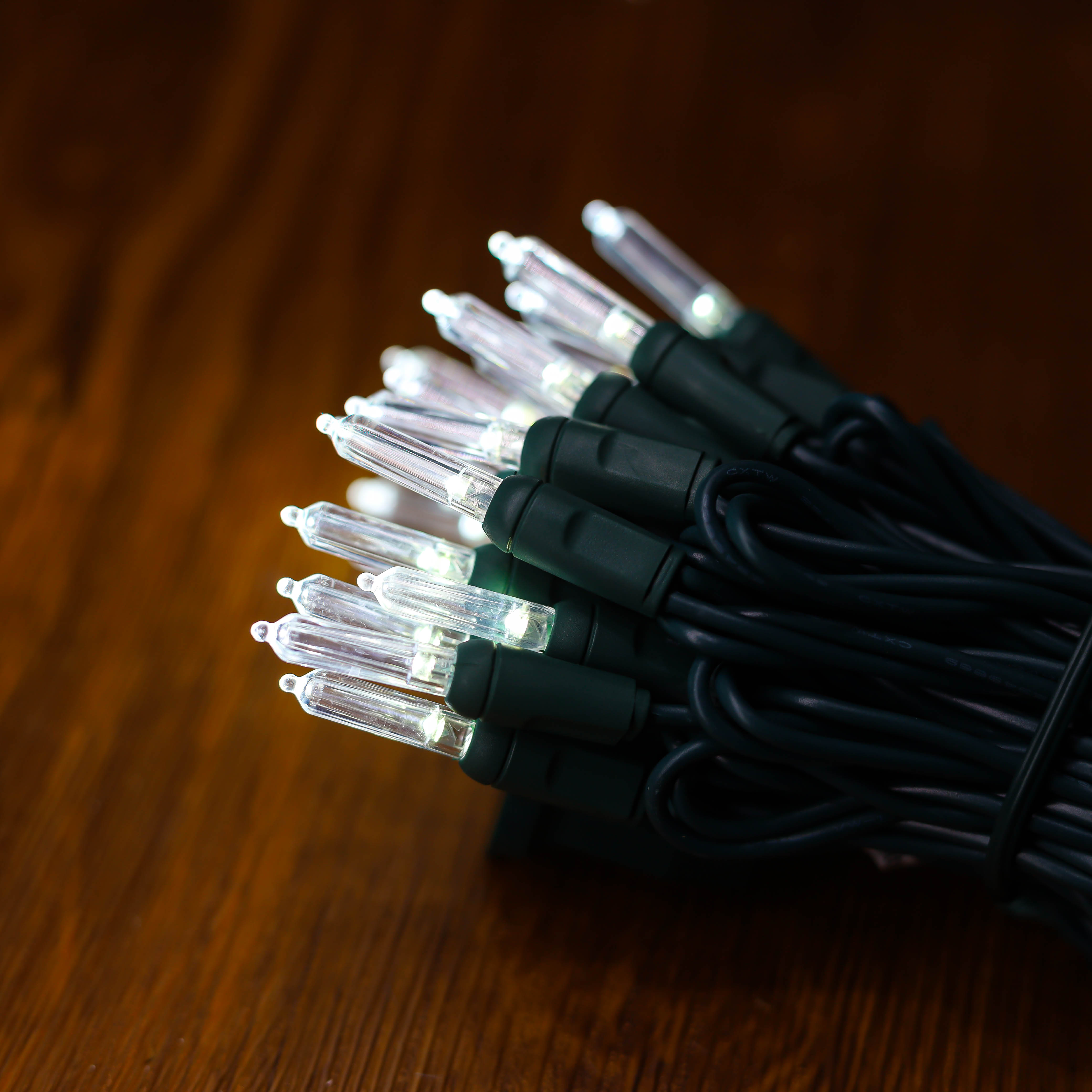 La ficelle d'UL de T5 LED allume l'usage extérieur blanc froid réglé par lumière de Noël