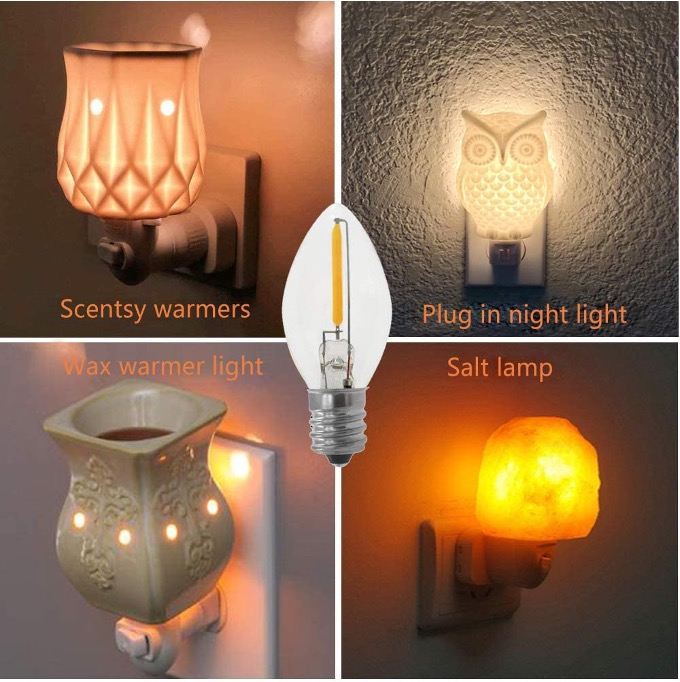 Ampoules LED à filament C7 E12