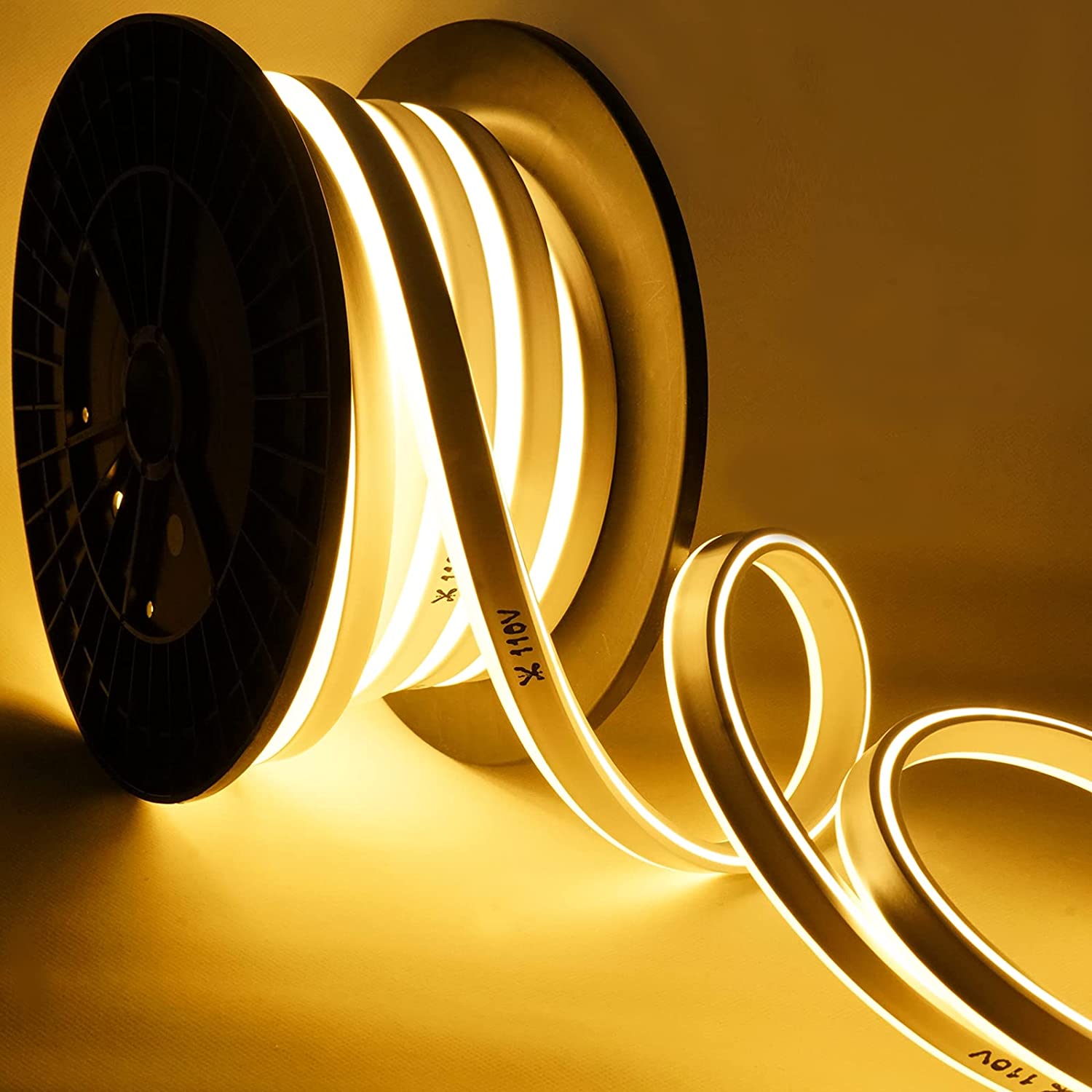 Guirlande Lumineuse Néon LED 110V Jaune