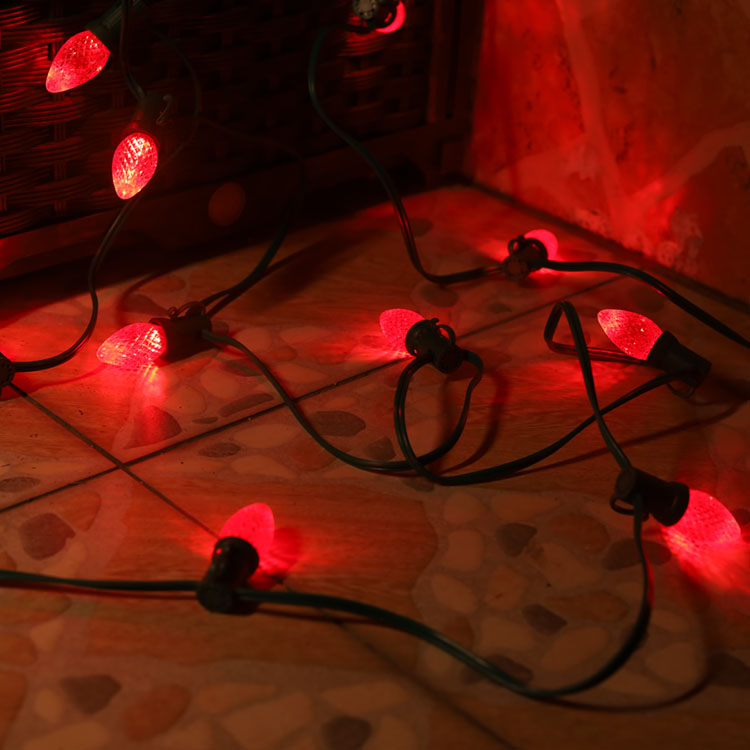 Ampoules de remplacement à LED rouges étanches pour l'intérieur et l'extérieur