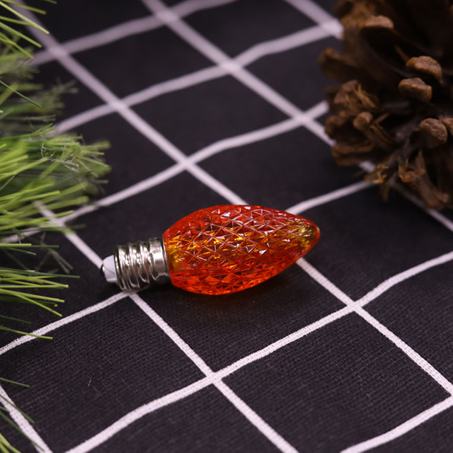 Ampoules de remplacement LED Minleon C7 orange UL