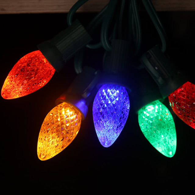 Ampoules de remplacement LED multicolores 120 V