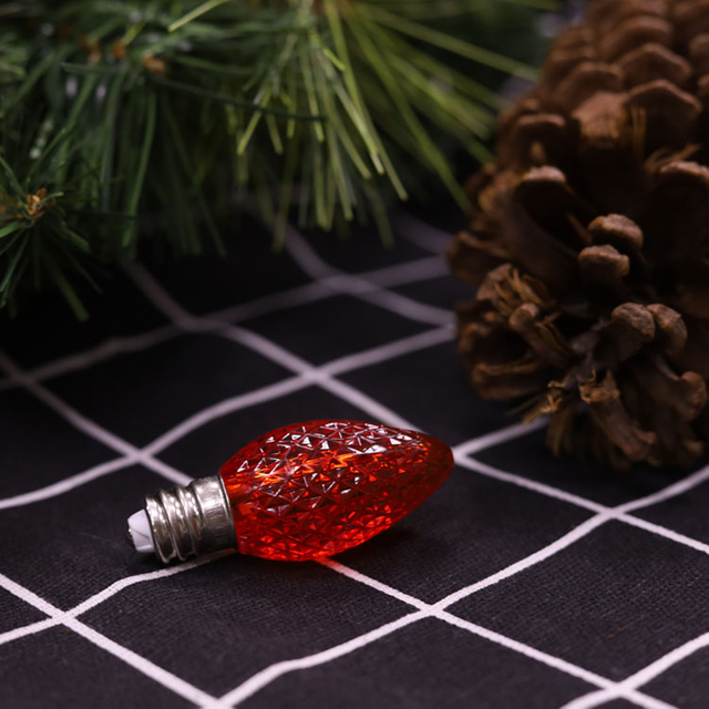 Ampoules de remplacement à LED rouges étanches pour l'intérieur et l'extérieur