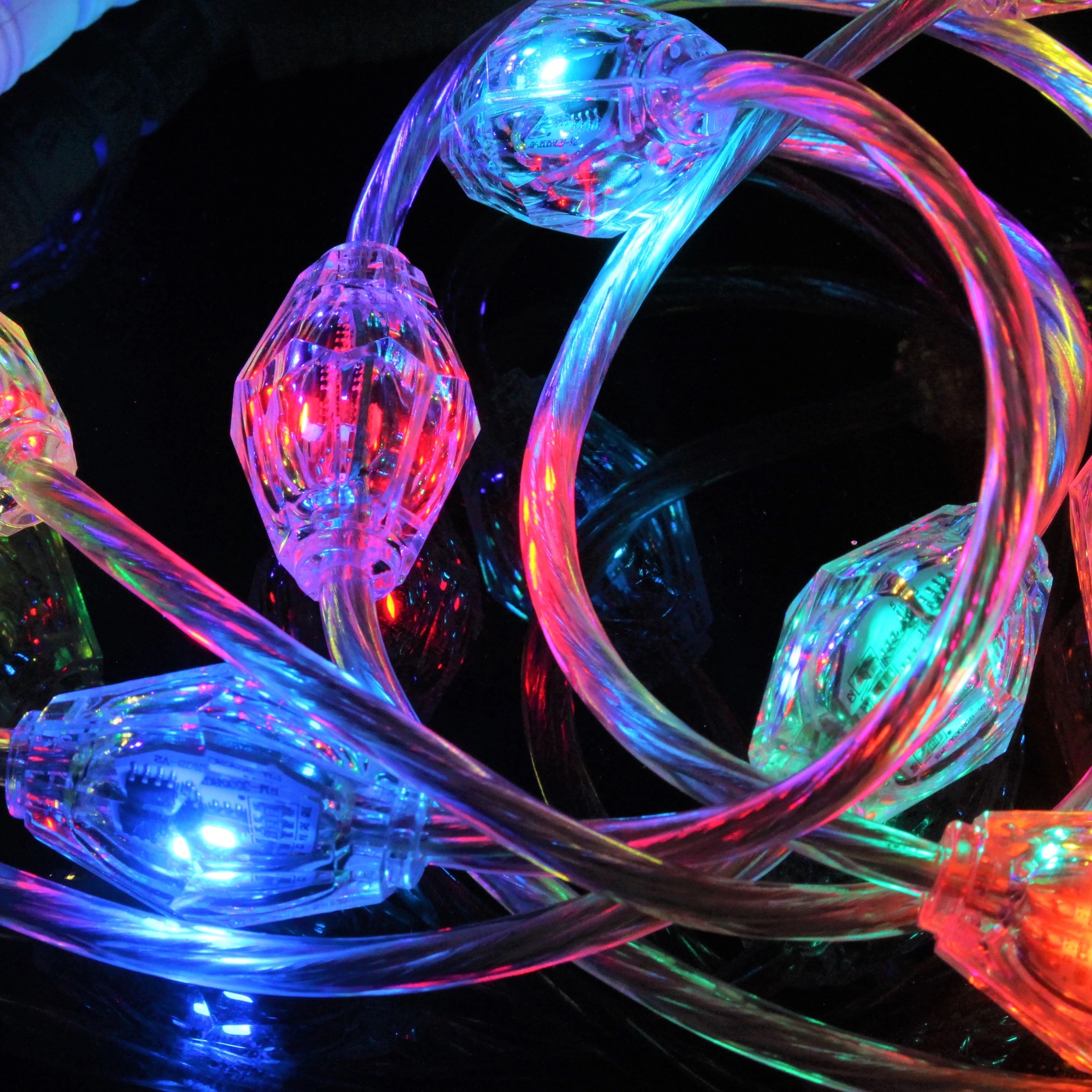 Le diamant RVB allume les lumières de pixel de C.C SMD3535 de 12V SPI allume IP65