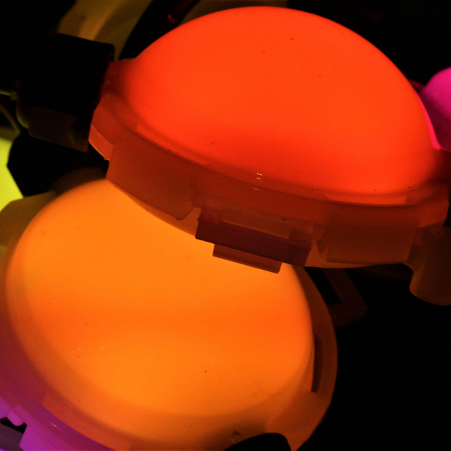 Lumière de pixel de dôme RVB étanche 24 V