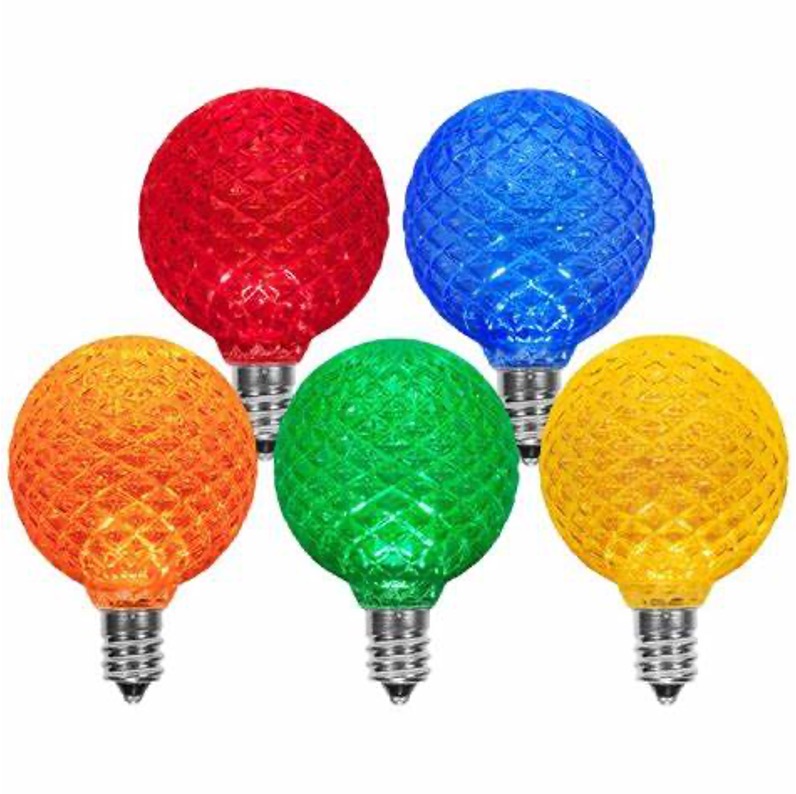 Ampoules LED à facettes étanches UL 120 V G50 E12