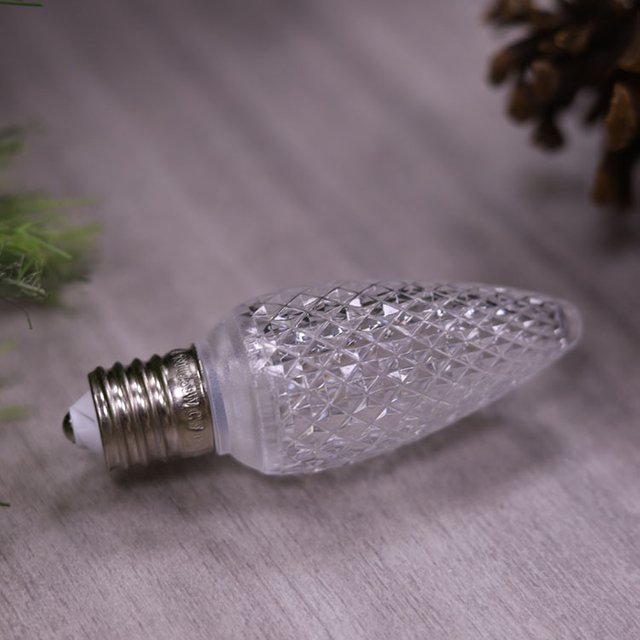 Ampoules de rechange C9 Minleon LED, blanc froid, UL, étanches, pour Noël