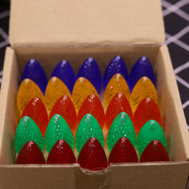 Ampoules de remplacement à LED multicolores 120 V