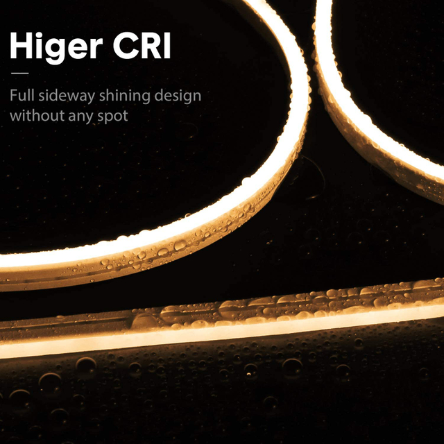 Cordon lumineux néon blanc chaud 12 V