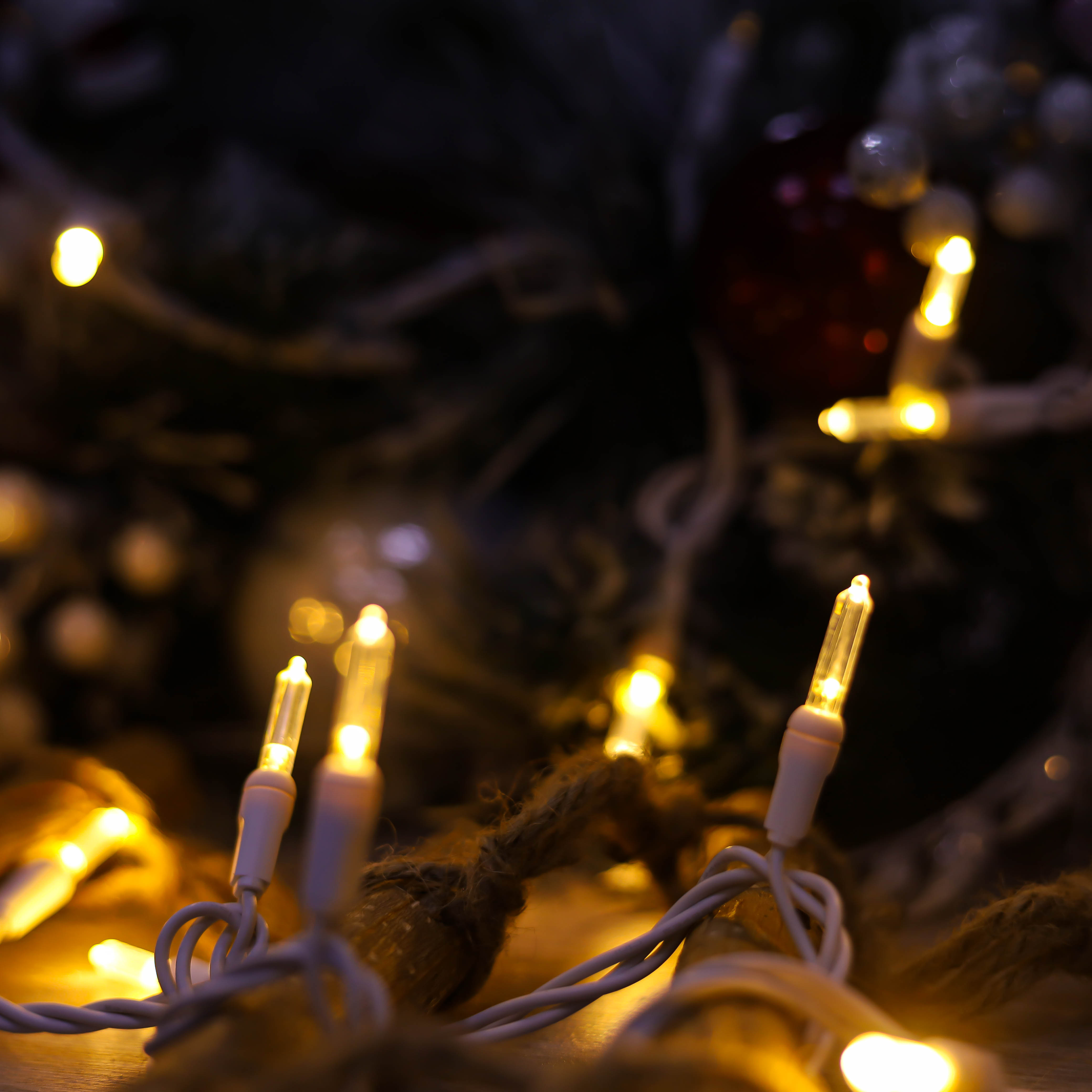 T5 Feux LED de Noël UL WHITE UL