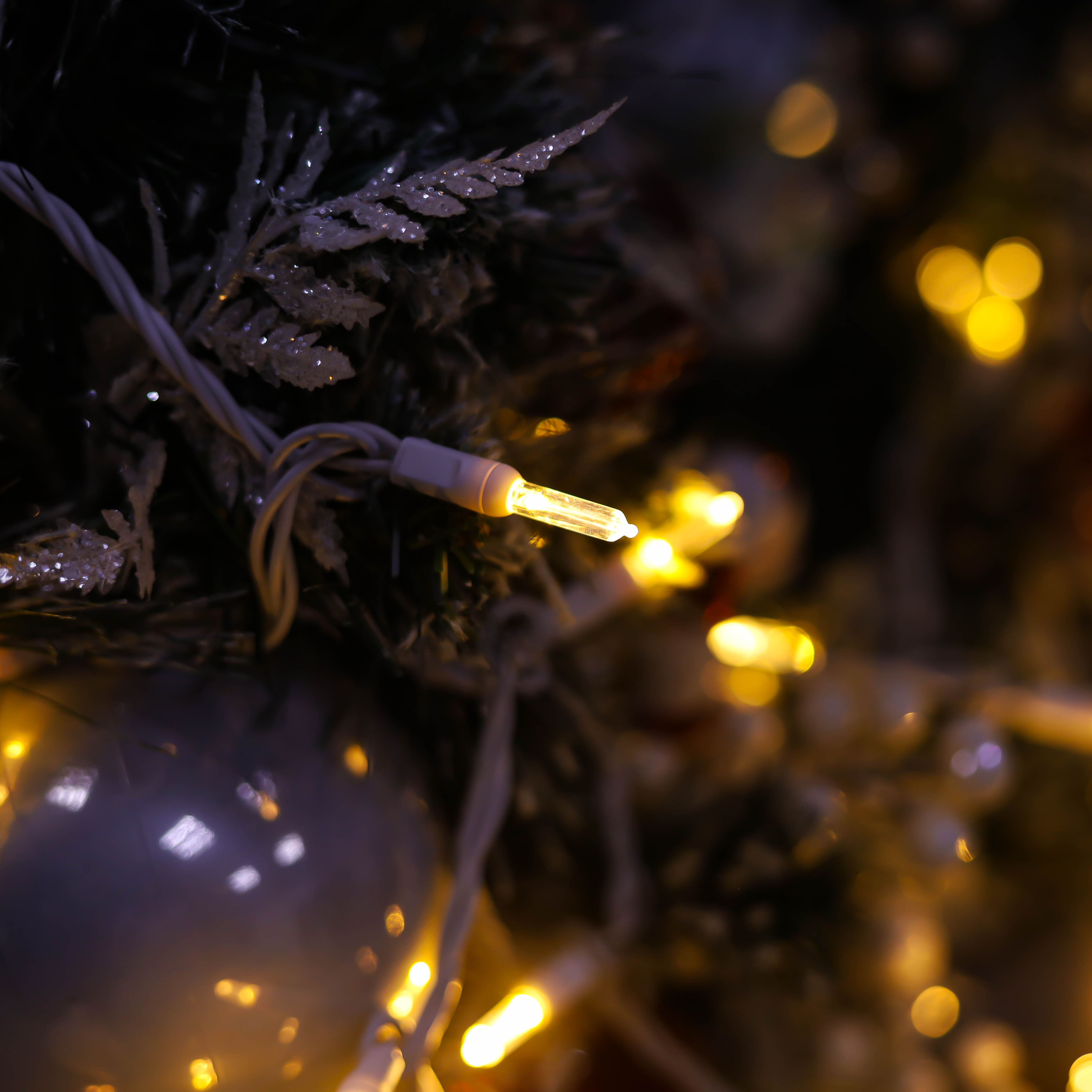 T5 Feux LED de Noël UL WHITE UL