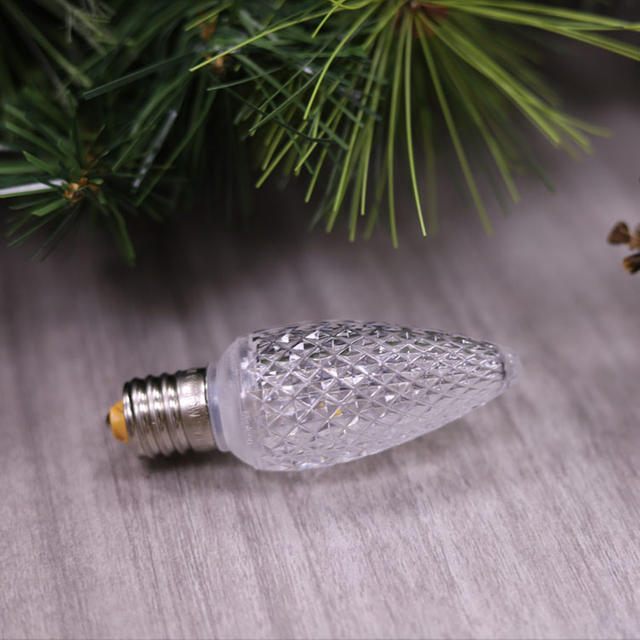 Ampoules de remplacement LED Minleon C9 E17 étanches blanc chaud UL