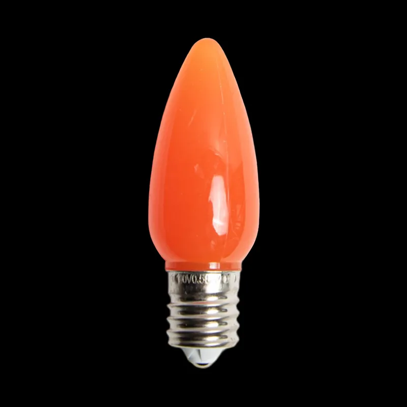 Ampoule LED C9 Opaque Orange