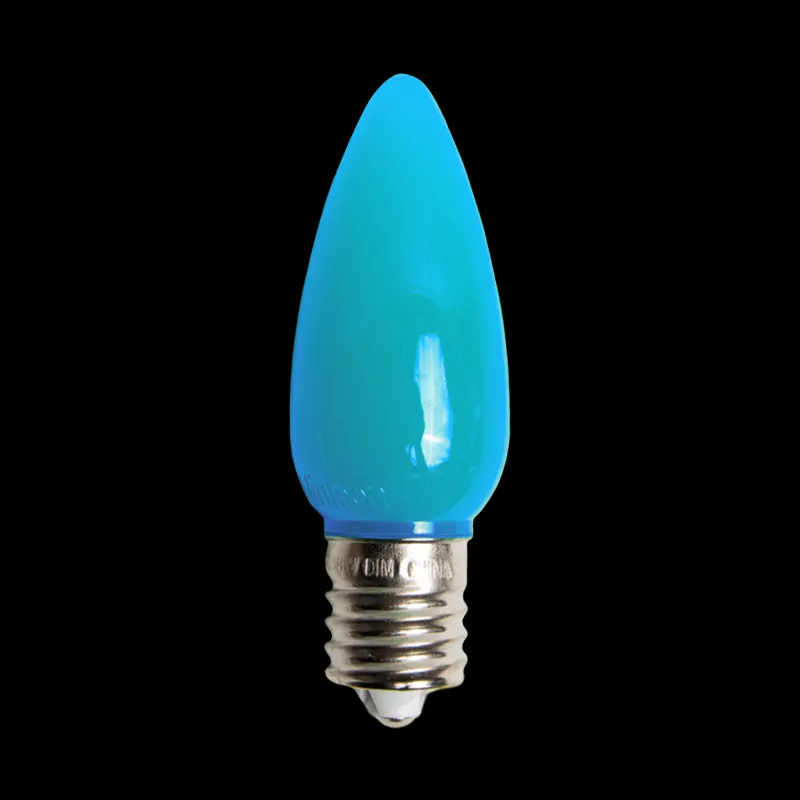 Ampoule LED Opaque C9 Sarcelle