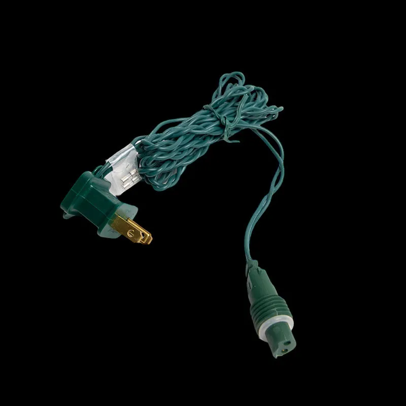 Cordon d'alimentation coaxial de 6 pi – Vert