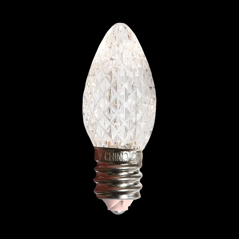 Ampoule LED C7 à Facettes – Blanc Pur