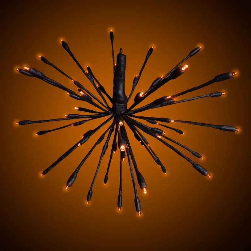 Boule Jingle LED 16″ – Orange