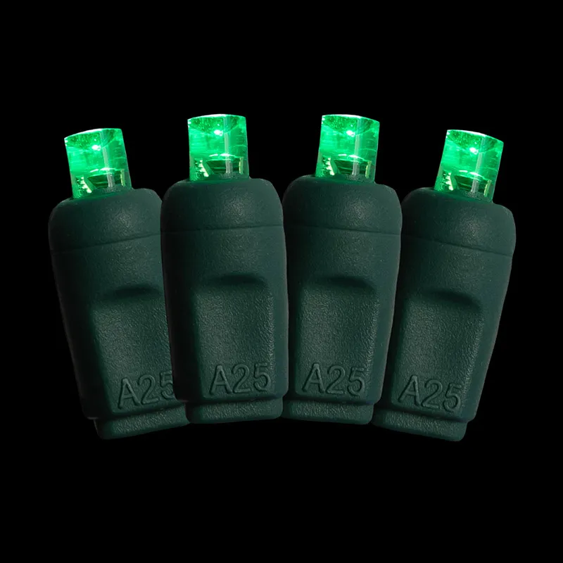 la ficelle verte de Noël de 100L 5MM LED allume extérieur imperméable