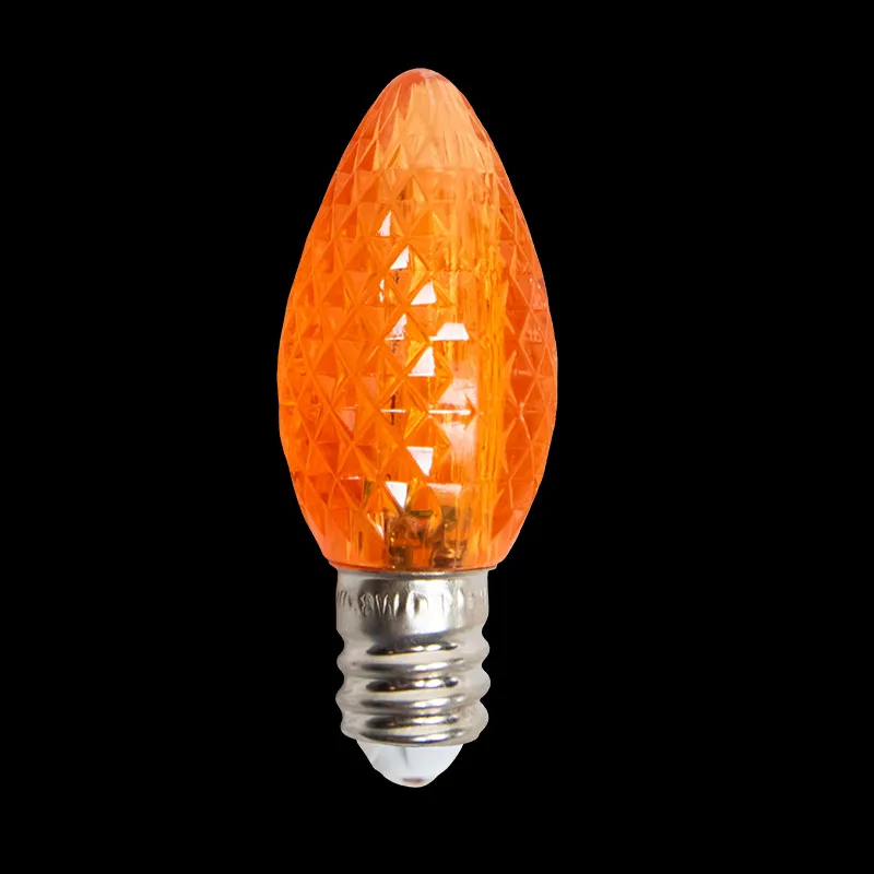 Ampoules de remplacement LED Minleon C7 orange UL