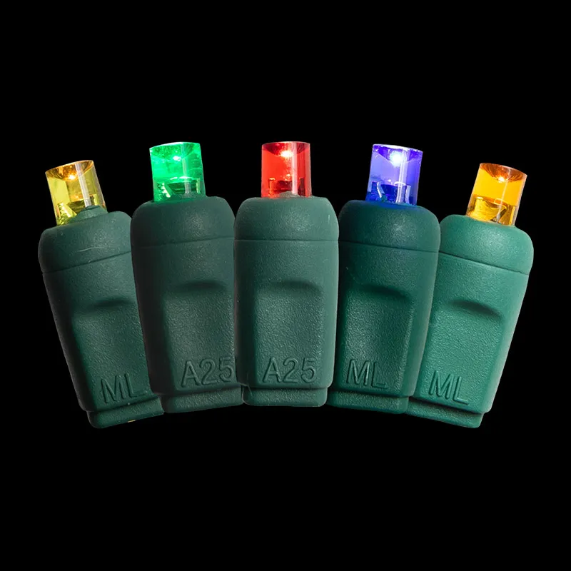 la ficelle multi de Noël de 70L 5MM LED allume IP65 imperméable extérieur d'espacement de 4 pouces