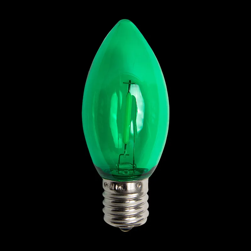 Ampoule à filament LED C9 – Verte