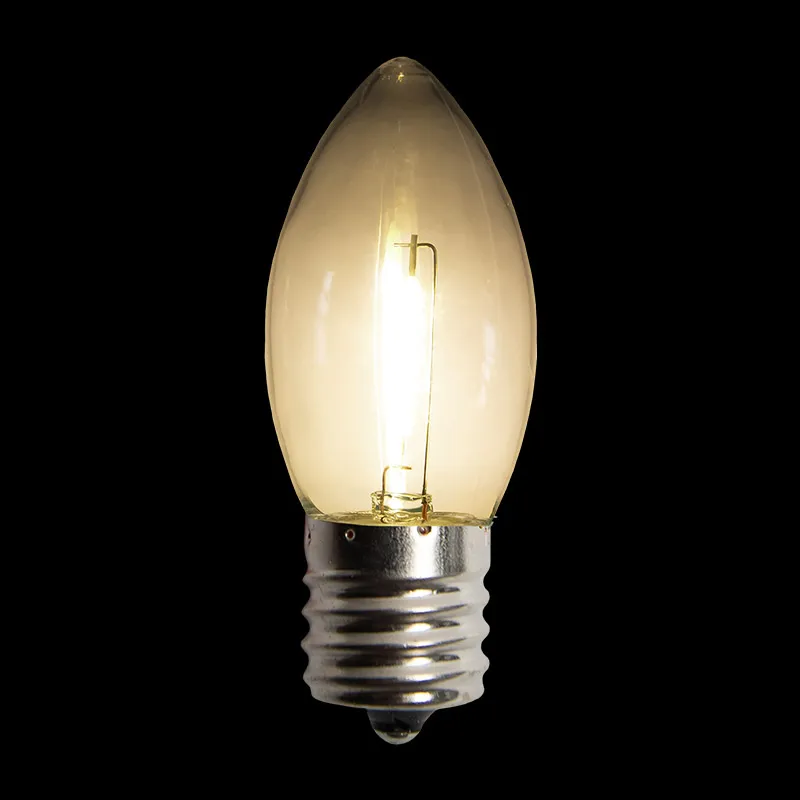 Ampoule à Filament LED C9 – Blanc Chaud Soleil