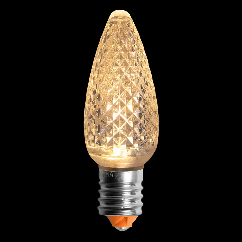 Ampoule LED à Facettes C9 V2 – Blanc Chaud 2600
