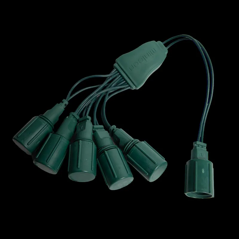 Répartiteur coaxial à 5 ​​voies – Vert