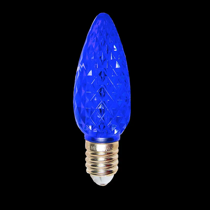 Ampoules de remplacement LED bleues imperméables C9 UL Minleon 