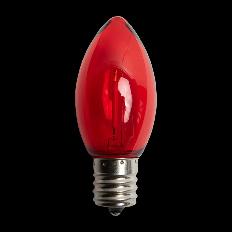 Ampoule à Filament LED C9 – Rouge